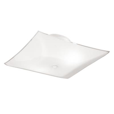 Two-Light Indoor Semi-Flush-Mount Ceiling Fixture