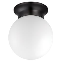 One-Light Flush-Mount Outdoor Fixture