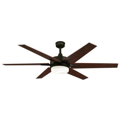 Cayuga 60-Inch Indoor Ceiling Fan with Dimmable LED Light Kit